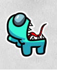 Kepurė Amoung Cyan imposter Kepurė Amoung Cyan imposter